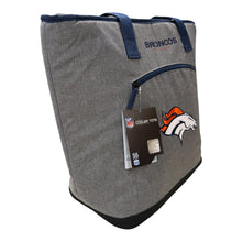 画像をギャラリービューアに読み込む, NFL Denver Broncos Glacier Guard 30 Can Cooler Tote Backpack - Gray