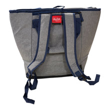 画像をギャラリービューアに読み込む, NFL Denver Broncos Glacier Guard 30 Can Cooler Tote Backpack - Gray