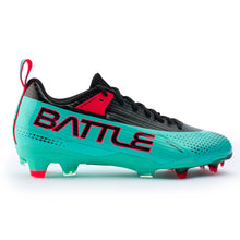 画像をギャラリービューアに読み込む, BATTLE ASTROLITE Football Cleats Neon Blue / Green Glow
