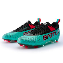 画像をギャラリービューアに読み込む, BATTLE ASTROLITE Football Cleats Neon Blue / Green Glow
